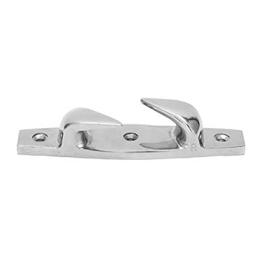 Imagem de Aço inoxidável Bow Chock Cleat Heavy Duty Direita Guia Corda Reta Ancoragem Linha de amarração Cleat Chock para amarração B e Ancoragem 155mm 6.1in