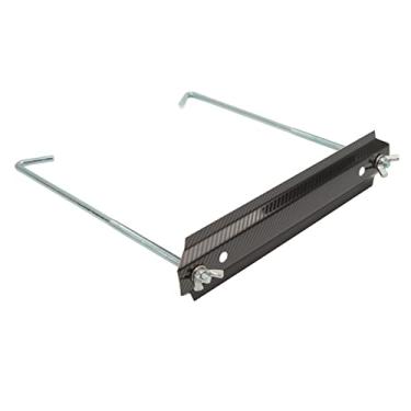 Imagem de Bateria de Aço Inoxidável Pressiona o Kit Com Hastes de Suporte de 8,7 Polegadas - Barra Transversal de Bateria para Carros e SUVs (Fibra de carbono)