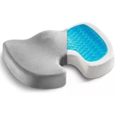 Imagem de Almofada Anatômica Protetor De Cóccix Com Assento Em Gel Ortopédica Co