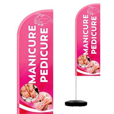 Imagem de Wind Banner Completo 2,10m Manicure e Pedicure