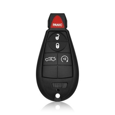 Imagem de Controle remoto de entrada sem chave para carro M3N5WY783X IYZ-C01C 433MHz 5 botões para substituição para Chrysler 300 Jeep Grand Cherokee Dodge Charger Magnum Challenger Durango 2008-2014