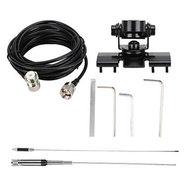 Imagem de Antena de rádio veicular de banda dupla NL-770R 144/430MHz com cabo RG-58 de 5 m e suporte magnético para rádios YAESU, Vertex, TYT, WouXun, BaoJie, QYT, lEIXEN