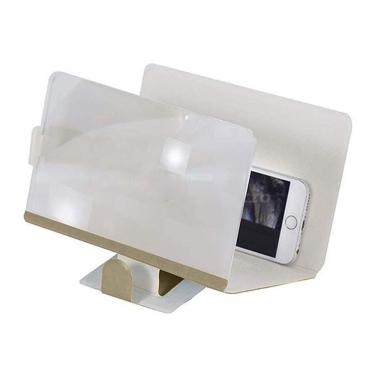 Imagem de Lupa Ampliadora Tela Celular Presente Namorados Branco Nº6