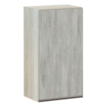 Imagem de Armário Luciane 40cm 1 Porta Luci Legno Crema C/Concreto
