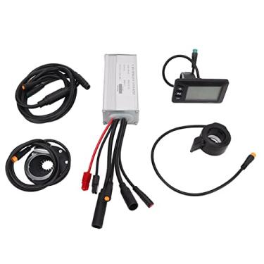 Imagem de Grcfumo 1 Pc Bicicleta Elétrica Motor Controlador, Kit Controlador, 22A Bicicleta Elétrica Modificação Kit com Painel GD01 para 500W Geared Motors