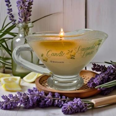Imagem de Vela para massagem terapêutica Limão Lavanda
