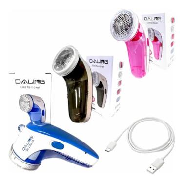 Imagem de Papa Bolinha Elétrico Recarregável 110/220v Profissional com Lâmina Extra – Ideal para Lavanderias, Roupas, Blusas, Casacos e Tecidos – Remove Pelos, Poeiras e Bolinhas com Facilidade