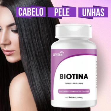Imagem de Biotina Beleza Cabelo Pele E Unhas Original + Crescimento - Wild