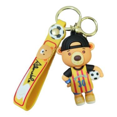 Imagem de Chaveiro Fofinho Ursinhos Emborrachado Realista 3D Grande 46 - Dream T