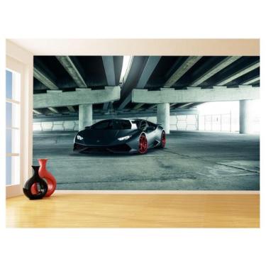 Imagem de Papel De Parede Carro Lamborghini V10 Huracan 3,5M Car205 - Você Decor