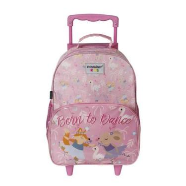 Imagem de Mala escolar Infantil Menina G c/rodinhas - Bailarina - DERMIWIL