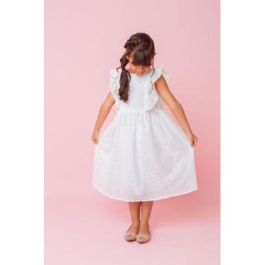 Imagem de Vestido branco lesie tamanho 10 - DI MARIAZINHA MODAS