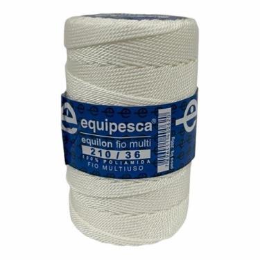 Imagem de Fio Multifilamento 210/36 Branco Para Redes Tarrafas Nautica - Abrolho