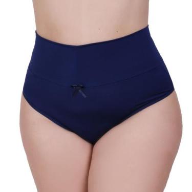 Imagem de Calcinha Plus Size Cintura Alta Tanga Grande Cós Alto 50 52 54 56 - c1