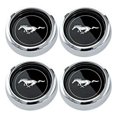 Imagem de Kit 4 miolo da calota magnum 500 ford mustang 71-73 scoot drake