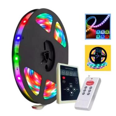 Imagem de Fita Led Digital 5M - Rgb 328 Efeitos Controle - Sem Fonte - Decorshop