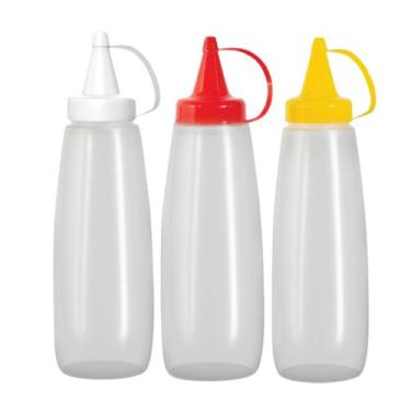 Imagem de Bisnaga Ketchup Mostarda E Maionese Flexível 350ml 3 Unidades - Panamb