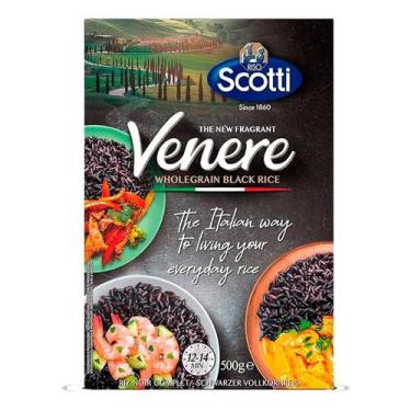 Imagem de Arroz negro scotti integral venere 500g