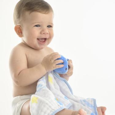 Imagem de Naninha Ursinhos Soft Baby Joy, Céu Encantado Azul