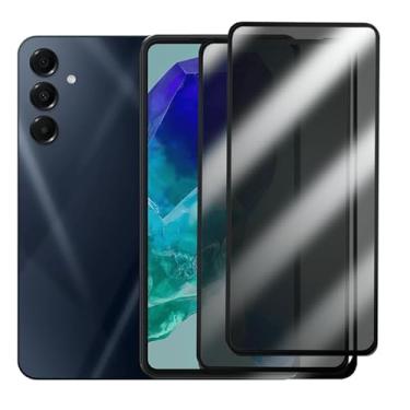 Imagem de Kit 2 Películas De Vidro 3D Privacidade Anti Spy Para Samsung Galaxy M55