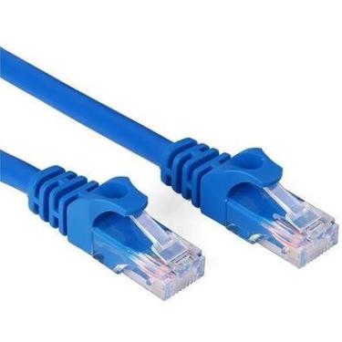 Imagem de Cabo De Rede Exbom Cat5e Rj45 2 Metros Azul