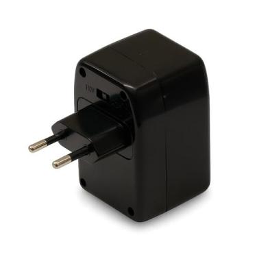 Imagem de Conversor de Voltagem Bivolt 100W  Transforma 110V em 220V e vice-vers