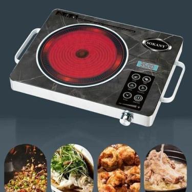 Imagem de Fogão Cooktop Elétrico de Mesa 2200W -SK92 - Sokany