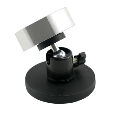 Imagem de RYANSTAR RACING Mini suporte magnético Starlink – Suporte de painel e teto de carro com ângulo ajustável – Adaptador de tripé de liga de alumínio – Fixação magnética temporária – Suporta peso de 16,8