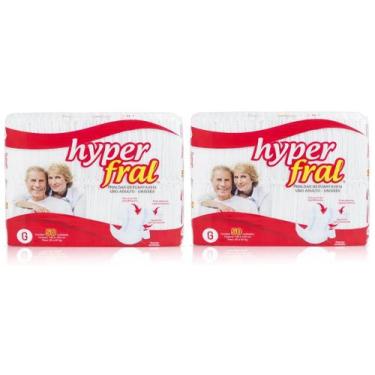 Imagem de Kit Fralda Geriátrica Hyper Fral Tamanho G - 100 UNIDADES