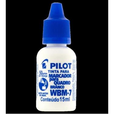 Imagem de Tinta para quadro branco Pilot WBM-7 azul 15ml