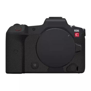 Imagem de Adesivo de capa de câmera R5C para Canon EOS R5 C protetor de câmera película protetora antiarranhões decoração (preto fosco)