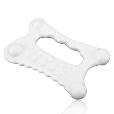 Imagem de Ferramenta de Massagem Gua Sha, Massagem com Duas Fileiras Facial e Corporal Ferramenta Gua Sha Firmador de Pele Massageador Facial Coreano para Mulheres e Homens