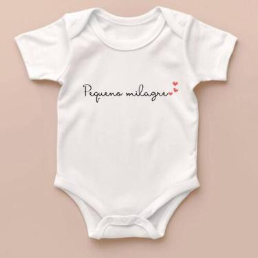 Imagem de Body Bebê Reborn Bodie Personalizado Pequeno Milagre Infantil Confort 