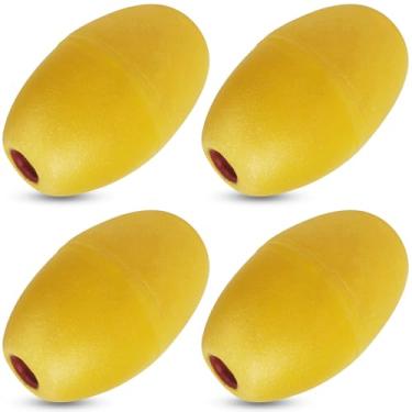 Imagem de JSHANMEI Flutuador de boia para pesca em águas profundas, armadilha de caranguejo de espuma flutuante de alta visibilidade, flutuador de água, âncora, boias, corda de esqui, boias para barco, caiaque