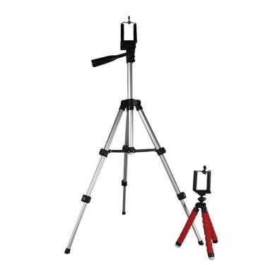 Imagem de Kit Youtuber Tripé 1,10M + Mini Tripé Flexível