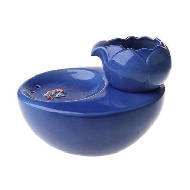 Imagem de Bebedouros de cerâmica elétrica alimentador de bebida de gato gato de 