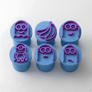 Imagem de Kit 6 Carimbos Brigadeiros Docinhos-Minions - Monster toys