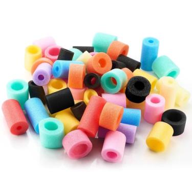Imagem de Pool Noodles Frienda, 100 peças artesanais, multicoloridas, tamanho pe