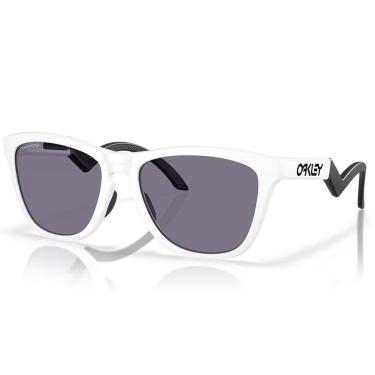 Imagem de Óculos de Sol Oakley Frogskins Hybrid Duality Matte White 55-Masculino