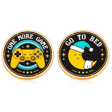 Imagem de Presente engraçado de meias para gamers, filhos, meninos, meninas, homens, mulheres, namorado, tomador de decisões para fãs de jogos, alívio de estresse, acessórios para aniversário, Natal e dia dos