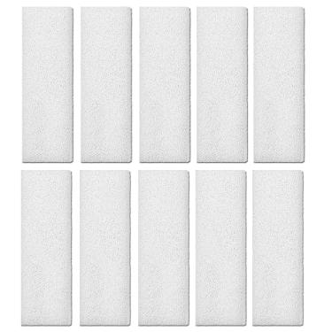 Imagem de Qzbhct 10 almofadas de filtro de espuma compatíveis com filtro Fluval U4 Canister Filter Aquarium Bio Sponge Replacement