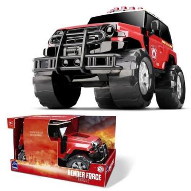 Imagem de Jeep Carrinho Render Force Rescue 32 Cm - Roma Brinquedos