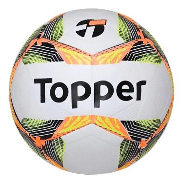 Imagem de Bola Topper Futsal Azul E Laranja
