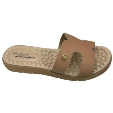 Imagem de Sandalia Modare Feminina Casual Rasteira Leve Confortavel para Dia a D