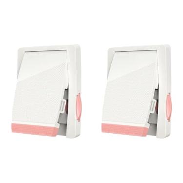 Imagem de Fechadura de porta de vidro deslizante – Pacote com 2 fechaduras de segurança para janelas deslizantes, portas de pátio e portas de armário - sem necessidade de perfuração, fácil instalação, melhora a