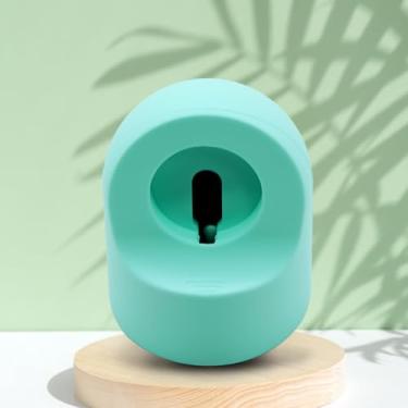 Imagem de Base de suporte de relógio para smart watch, suporte de mesa para carregamento de relógio inteligente, verde claro