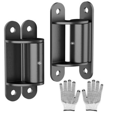 Imagem de Dobradiças resistentes de 17,78 cm com parafuso de montagem frontal em solda no rolamento de rolo para portão de rolamento de rolo para grandes garagens portões de balanço veiculares para pedestres