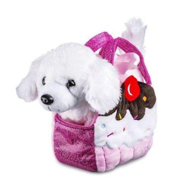 Imagem de Pelúcia Cutie Handbag Poodle Bolsinha Multikids