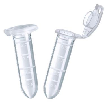 Imagem de Tubos de microcentrífuga LABINVO 2mL estéreis com tampa Safe-Lock x500