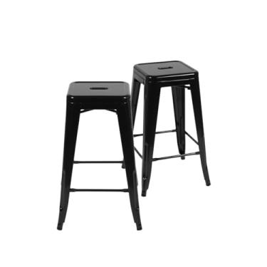 Imagem de Kit 2 Banquetas Titan Média (Preta)